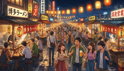 【博多の記憶】1000年の時を超える「商人の町」の灯り。